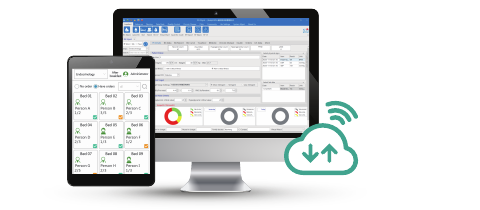 Glupad results connected to the i-GMS dashboard